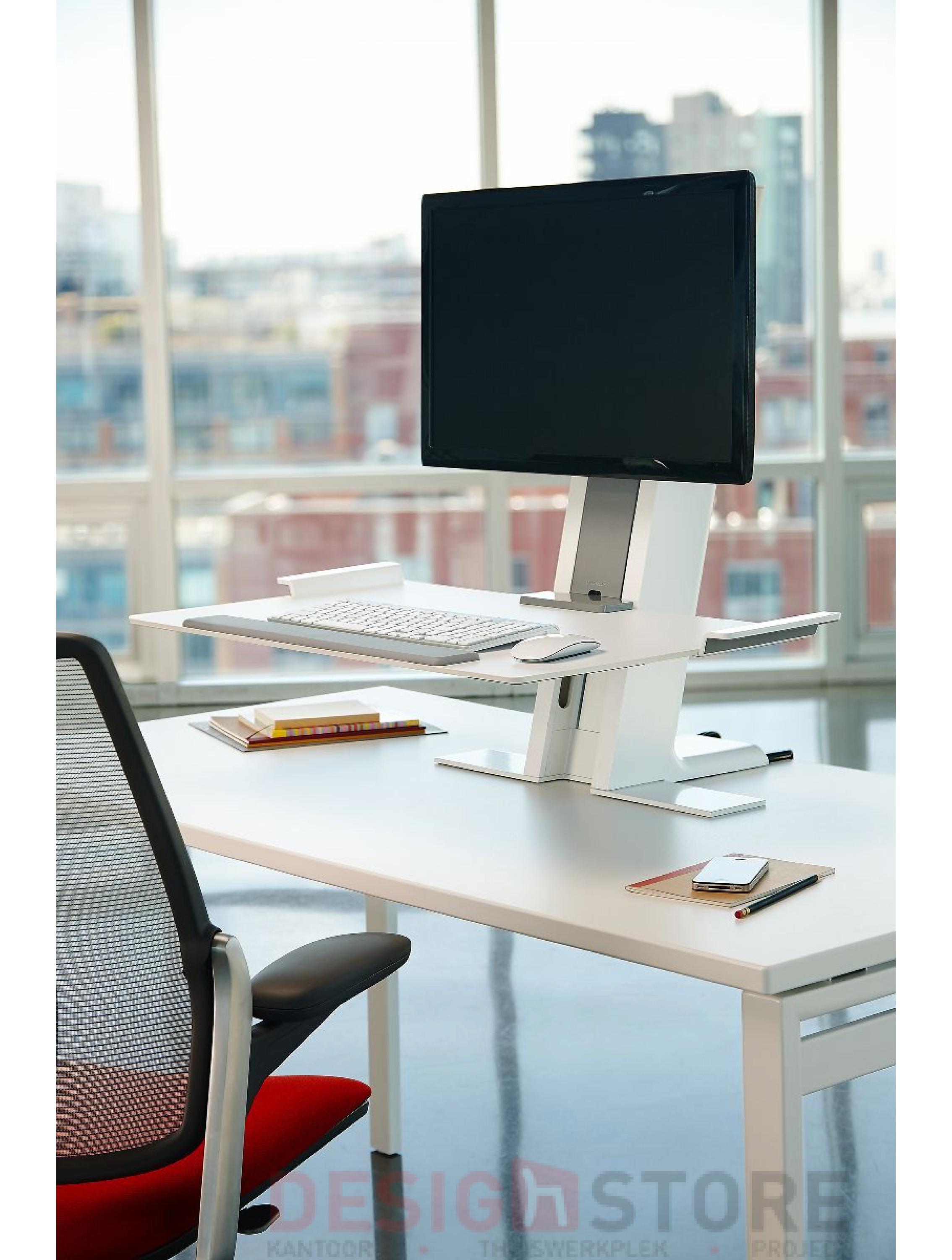Humanscale QuickStand Under Desk ZitSta bureaus kantoormeubilair